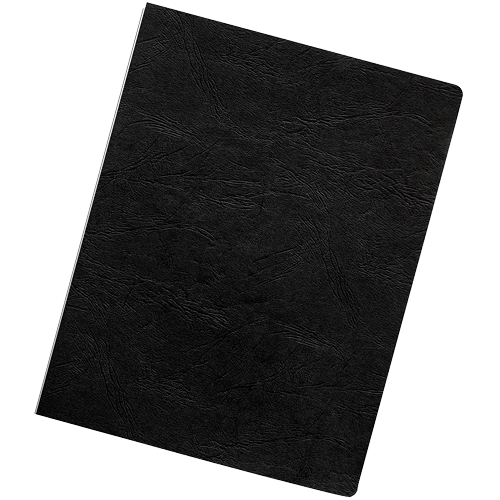 Executive™ Presentation Covers - Oversize, Ebony, 50 pack